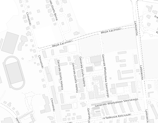 Mapa z adresem organizacji