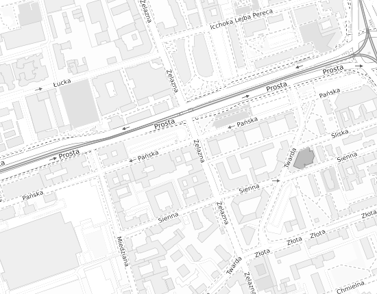 Mapa z adresem organizacji