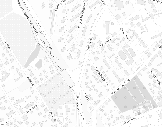 Mapa z adresem organizacji