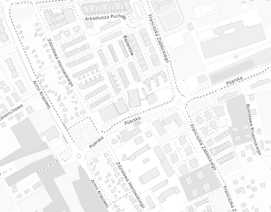 Mapa z adresem organizacji