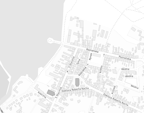 Mapa z adresem organizacji