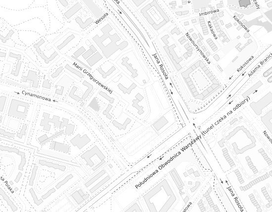 Mapa z adresem organizacji