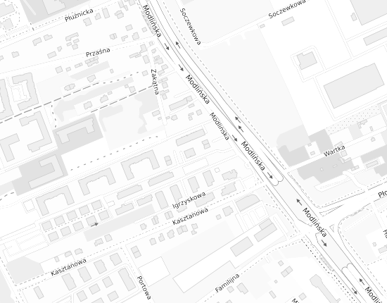 Mapa z adresem organizacji