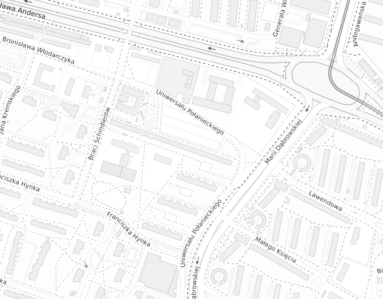 Mapa z adresem organizacji