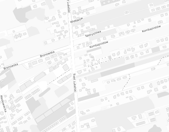 Mapa z adresem organizacji