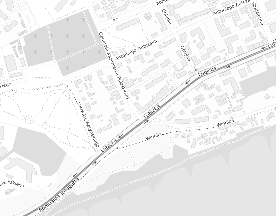 Mapa z adresem organizacji