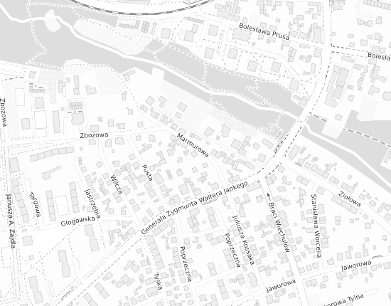 Mapa z adresem organizacji