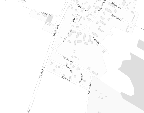 Mapa z adresem organizacji
