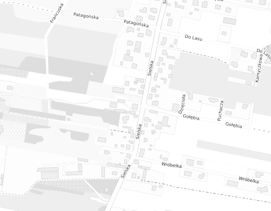 Mapa z adresem organizacji