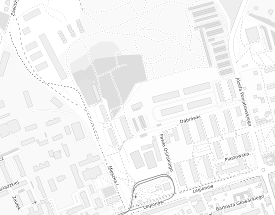 Mapa z adresem organizacji