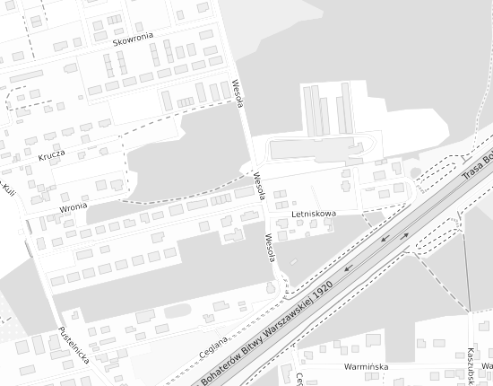 Mapa z adresem organizacji