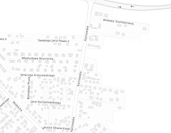 Mapa z adresem organizacji