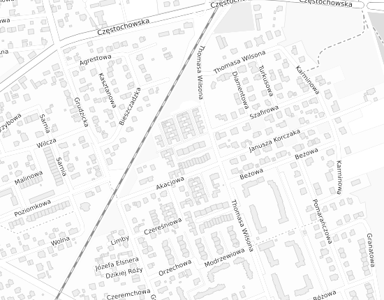 Mapa z adresem organizacji
