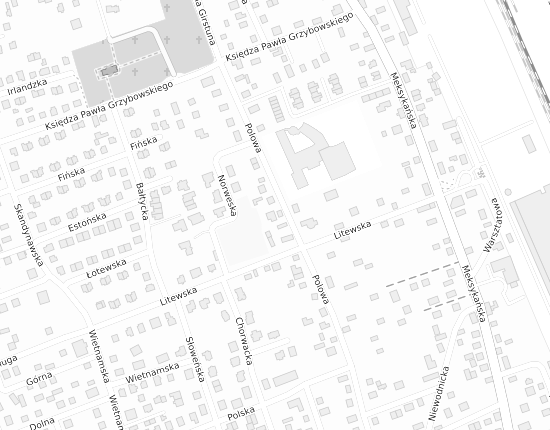Mapa z adresem organizacji
