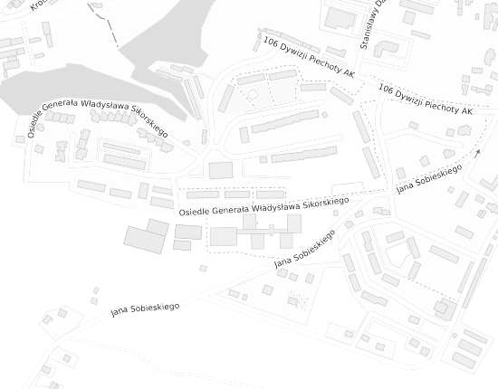 Mapa z adresem organizacji