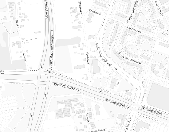 Mapa z adresem organizacji