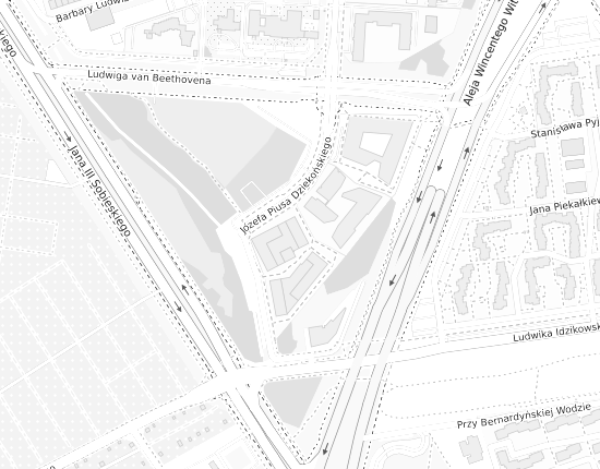 Mapa z adresem organizacji