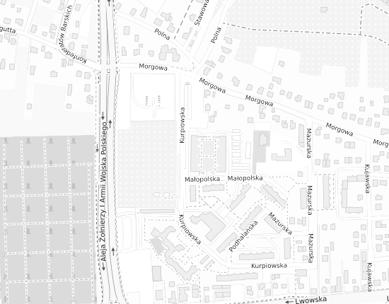 Mapa z adresem organizacji