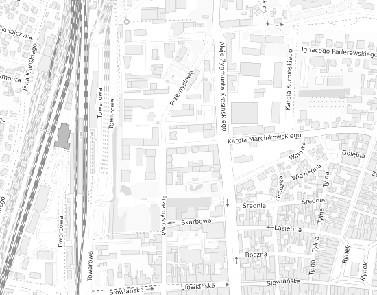 Mapa z adresem organizacji