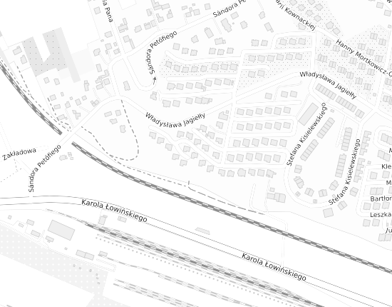 Mapa z adresem organizacji