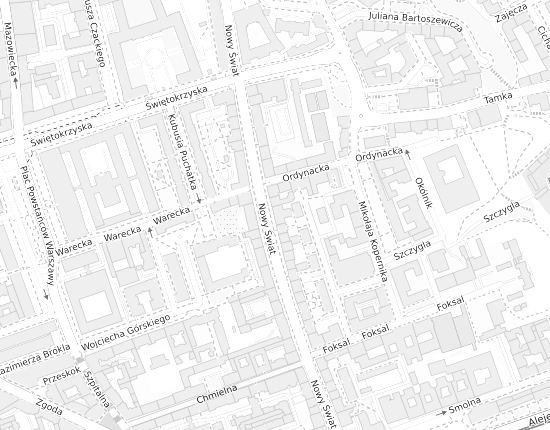 Mapa z adresem organizacji