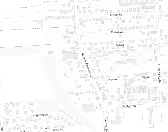 Mapa z adresem organizacji