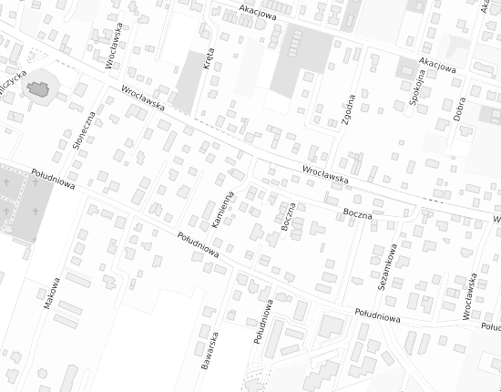 Mapa z adresem organizacji