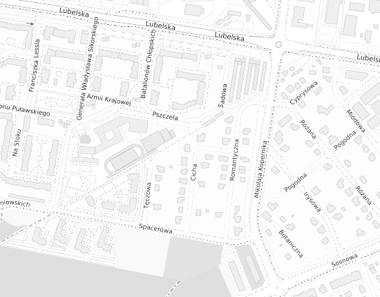 Mapa z adresem organizacji