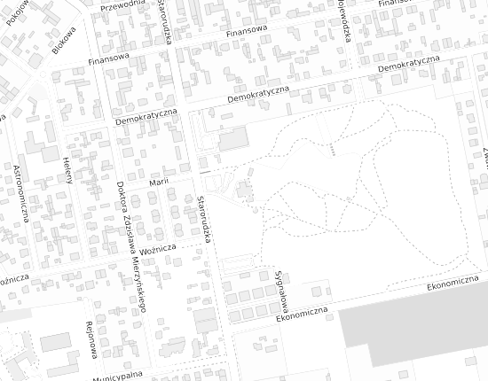 Mapa z adresem organizacji