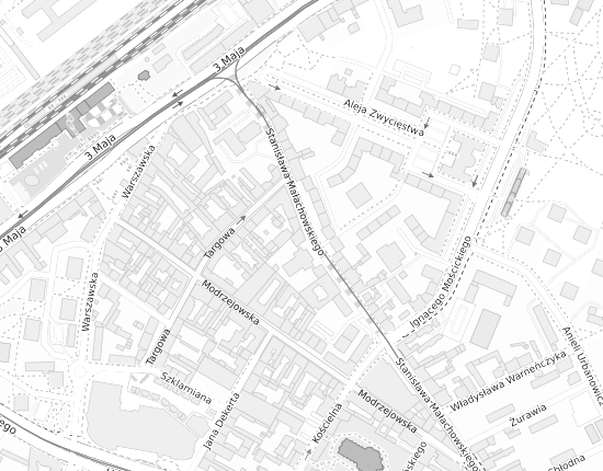 Mapa z adresem organizacji