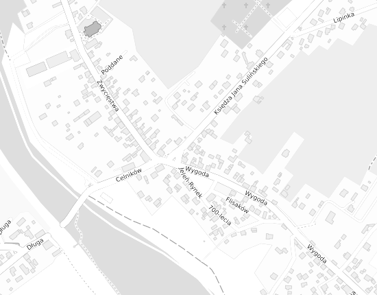Mapa z adresem organizacji