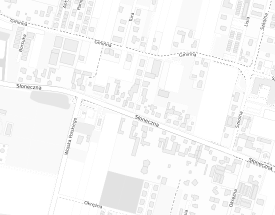 Mapa z adresem organizacji