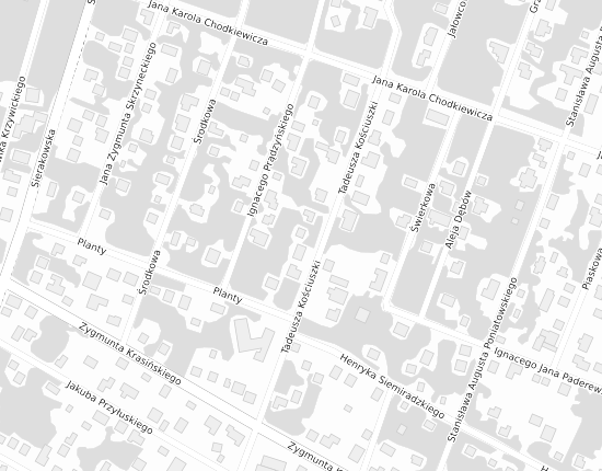 Mapa z adresem organizacji