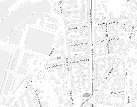 Mapa z adresem organizacji