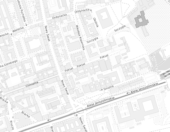 Mapa z adresem organizacji
