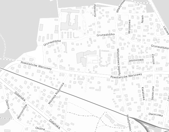 Mapa z adresem organizacji