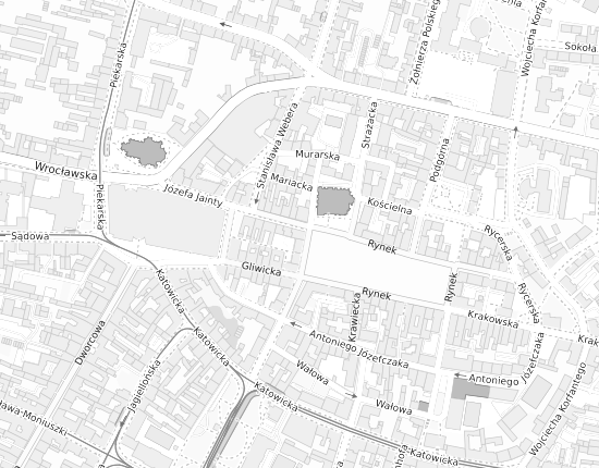 Mapa z adresem organizacji