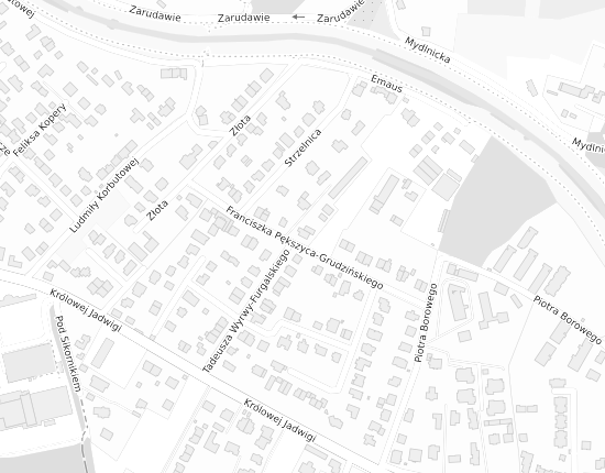 Mapa z adresem organizacji