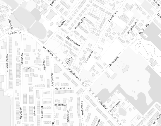 Mapa z adresem organizacji
