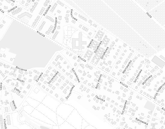 Mapa z adresem organizacji