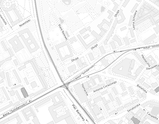 Mapa z adresem organizacji