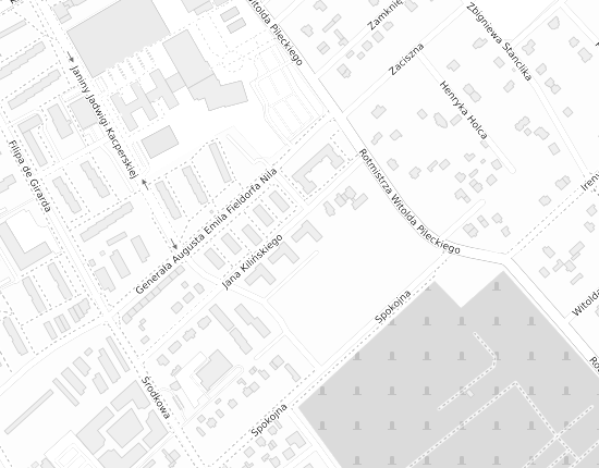 Mapa z adresem organizacji