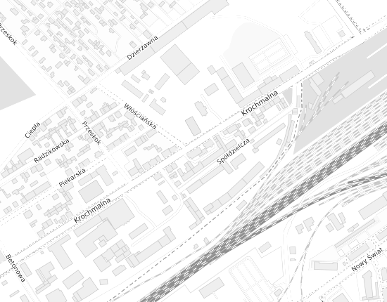 Mapa z adresem organizacji