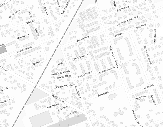 Mapa z adresem organizacji