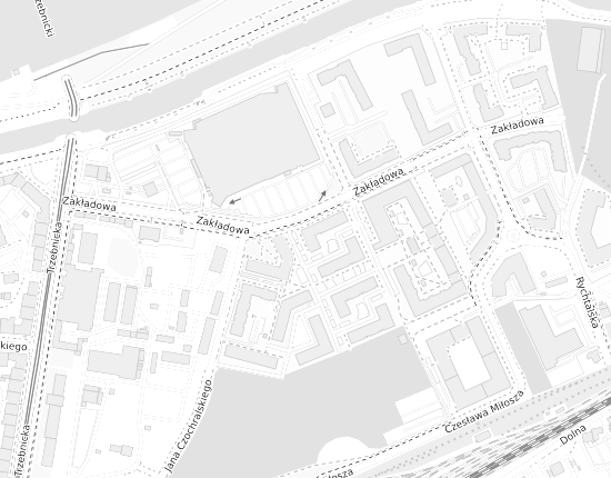 Mapa z adresem organizacji