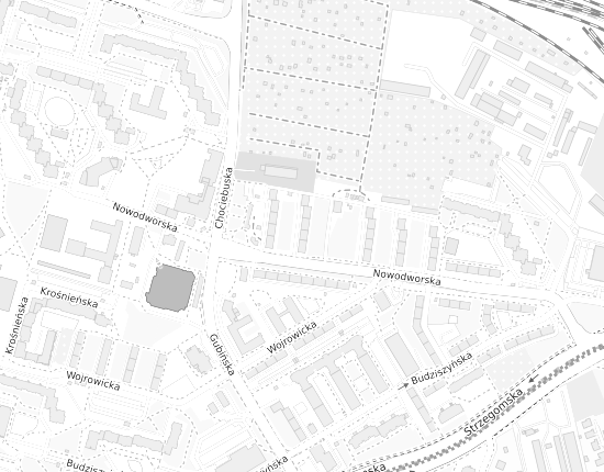 Mapa z adresem organizacji