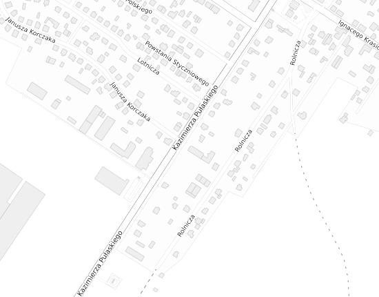 Mapa z adresem organizacji