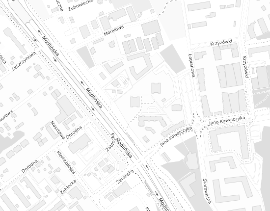 Mapa z adresem organizacji