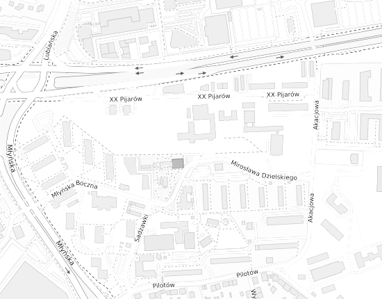 Mapa z adresem organizacji