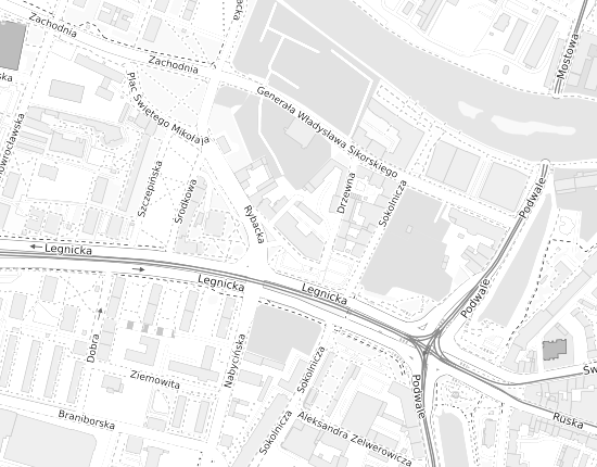 Mapa z adresem organizacji